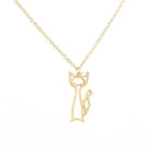 Cute Cat Pendant Necklace - European & American Fashion Jewelry