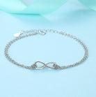 Eternal Love S925 Sterling Silver Bracelet Radiant Elegance