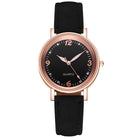 Luminous Quartz Glass Surface Fashion Watch for Women