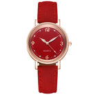 Luminous Quartz Glass Surface Fashion Watch for Women