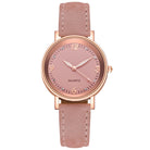 Luminous Quartz Glass Surface Fashion Watch for Women