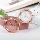 Luminous Quartz Glass Surface Fashion Watch for Women