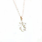 Cute Rabbit Pendant Necklace - Color-Preserving Alloy Jewelry