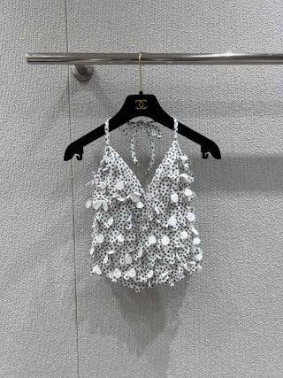 CC 25 Flower Camisole Polyester Fiber 220295