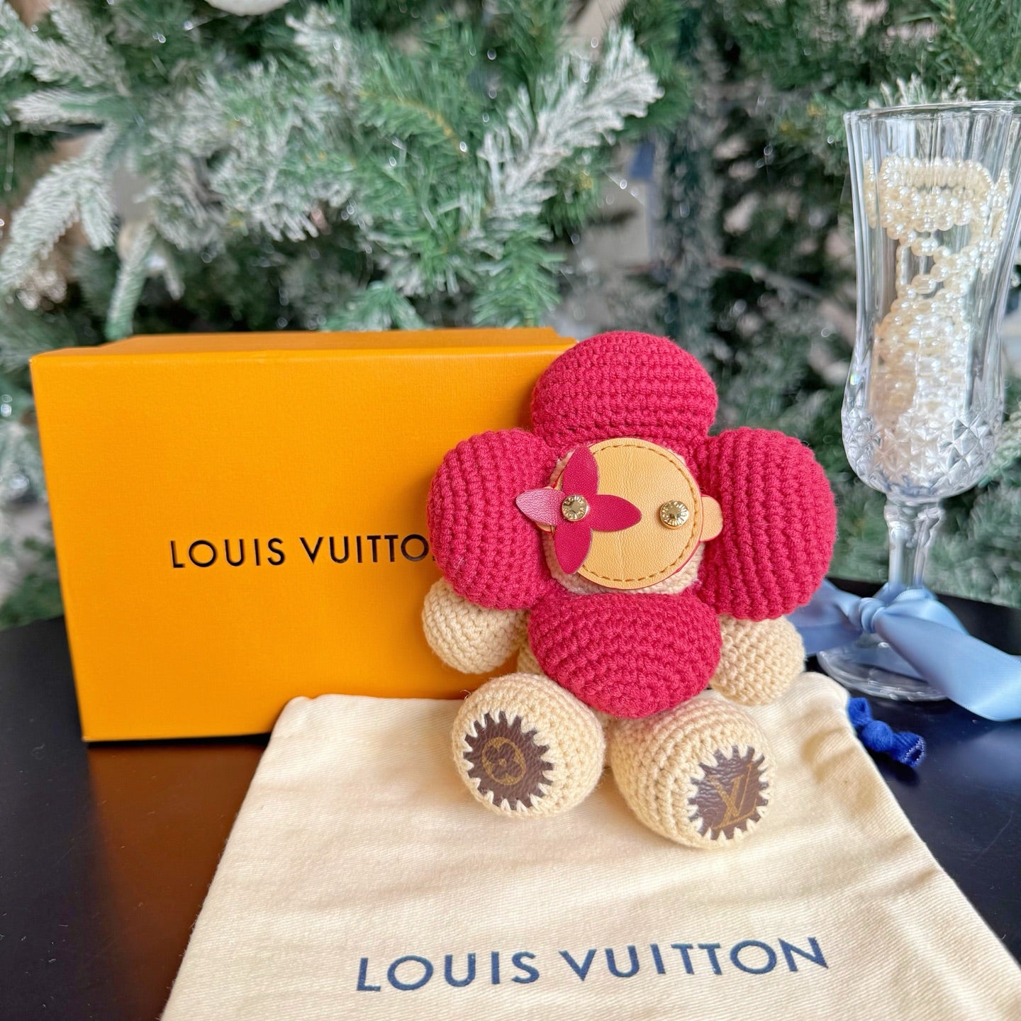 LV Vivienne Sunflower Doll Charm