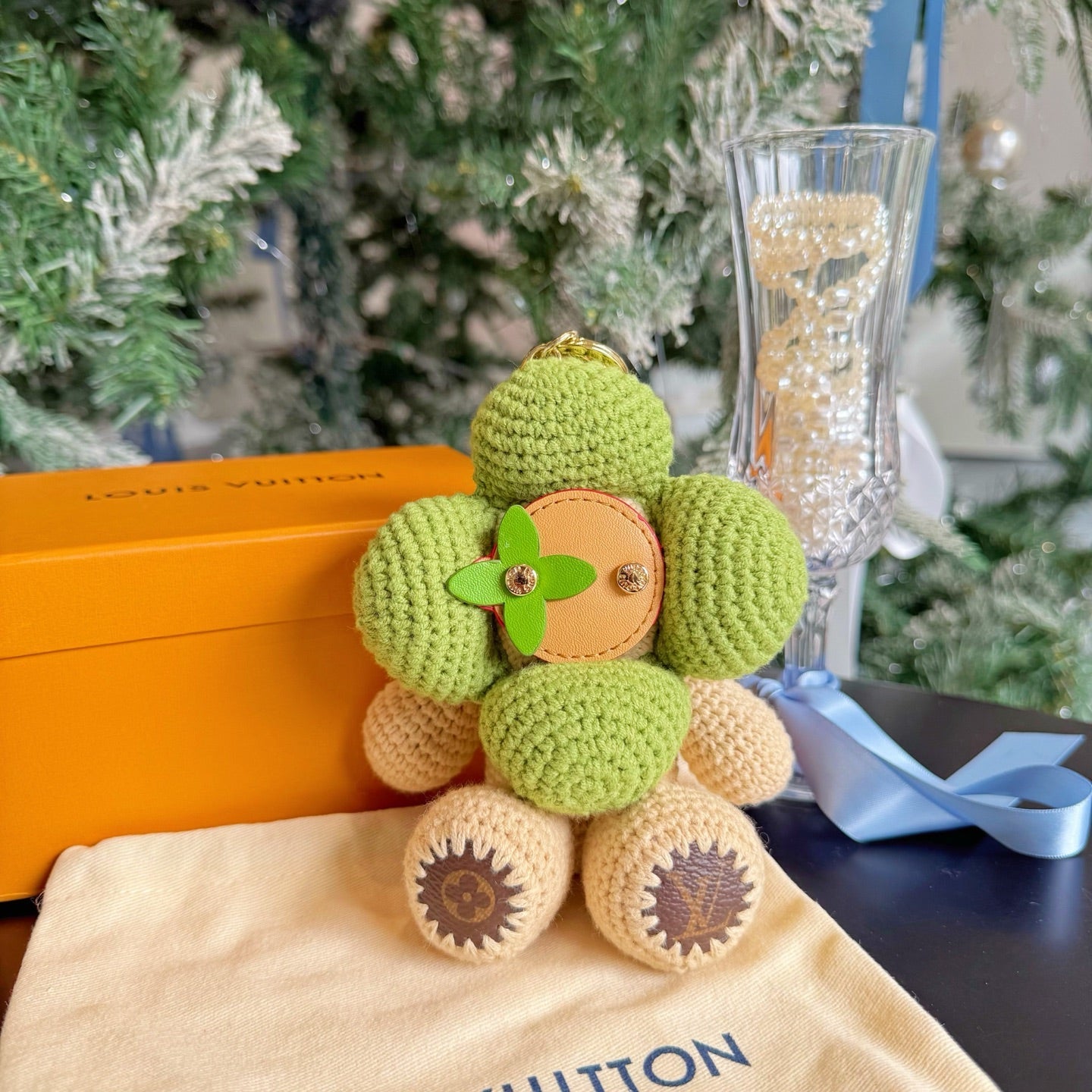 LV Vivienne Sunflower Doll Charm