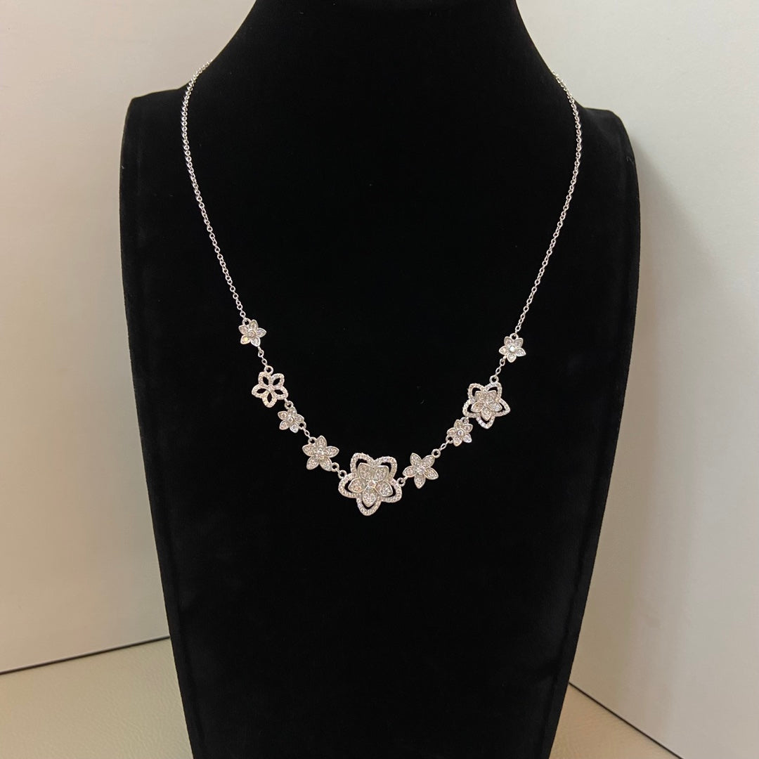 Graff New 9-Flower Necklace