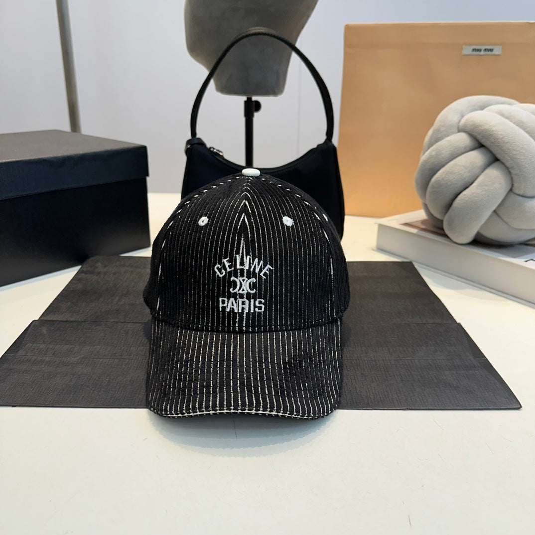 Celin Cap Black Cotton Fabric 210435