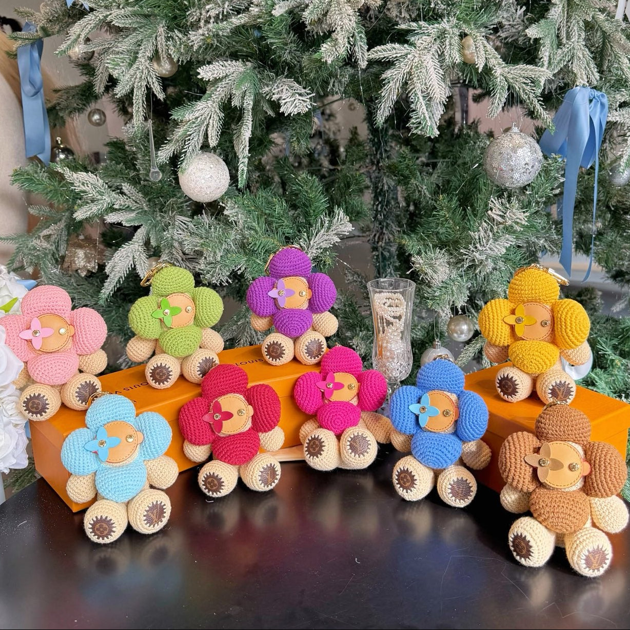 LV Vivienne Sunflower Doll Charm